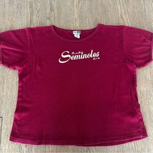 Vintage Florida State Seminoles Red Oak Women’s Tee XL